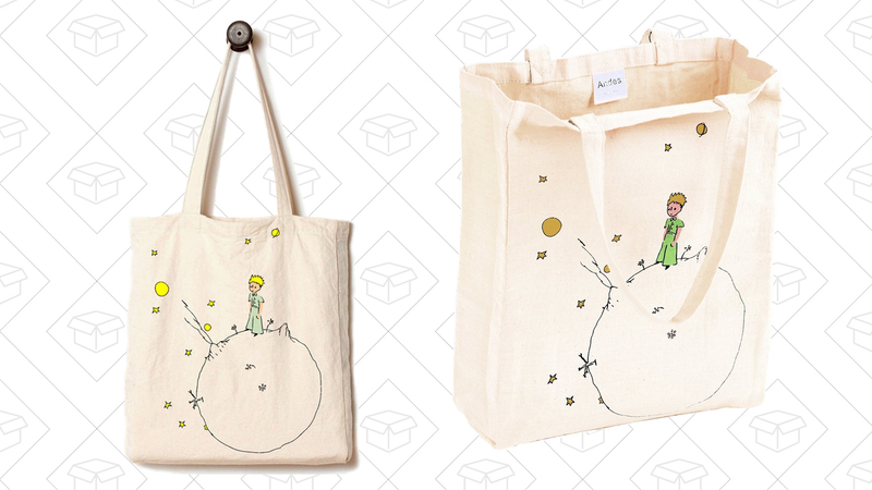 Andes Heavy Duty Canvas The Little Prince Tote Bag, $8 with code YUNU6MPP